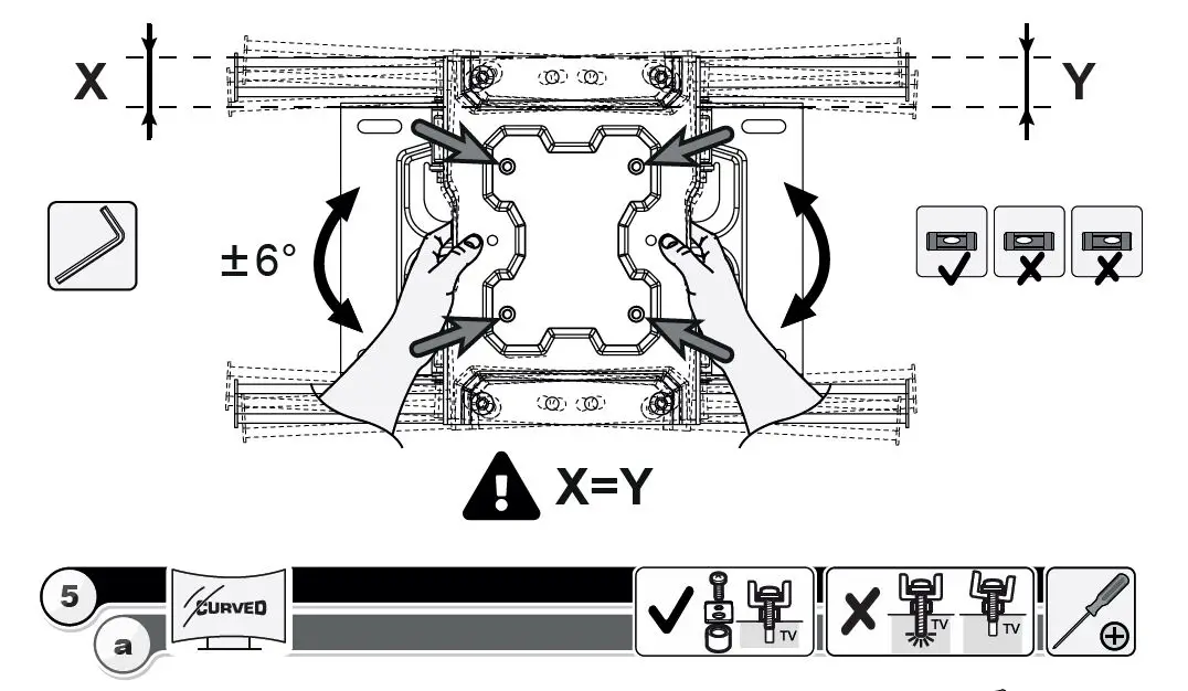 ricoo-S7244-TV-Wall-Mount-Bracket-32-65-Inches-fig-7