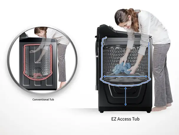 samsung-wa50r5400av-top-load-washer-with-super-speed- EZ Access