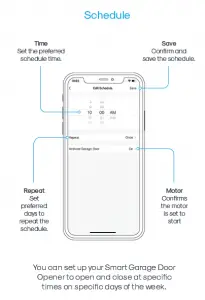 schedule setting