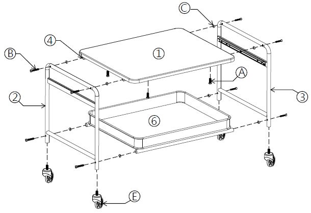 seville-classics-WEB721-Under-the-Desk-Storage-Printer-Cart-FIG-2