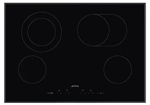 smeg SEU304EMTB 30 Inch Electric Ceramic Glass Cooktop
