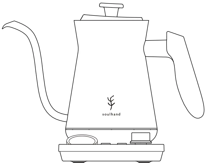 soulhand SH100101 Electric Gooseneck Kettle