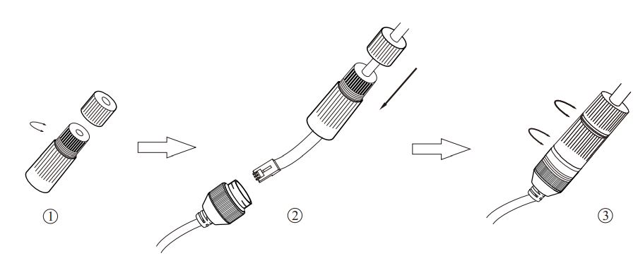speco technologies O4iB2 4 Megapixel Network Outdoor Bullet Camera User Guide - Connecting Network Cable