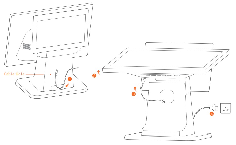 sunmi D2s LITE FHD Thermal Touch Screen - Device 1