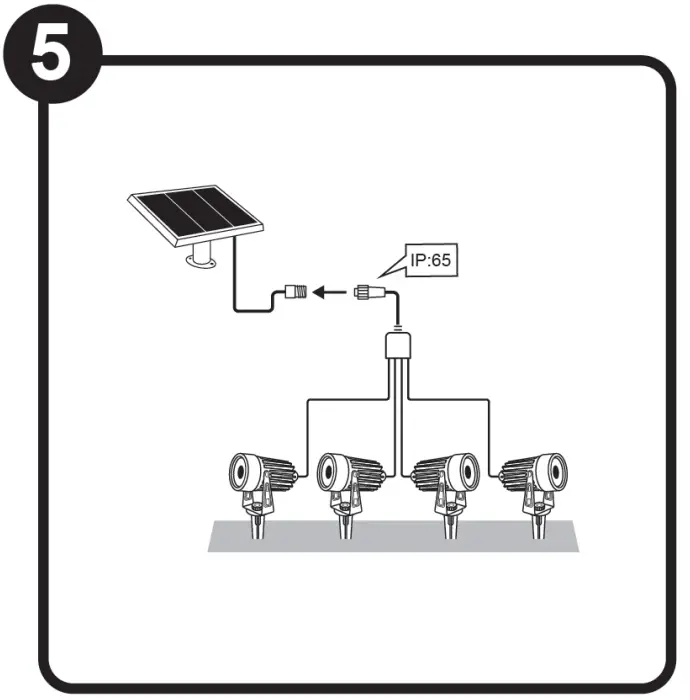 tecnolite 1SOLLED28DC LED Series Solar Light Stake - figer5