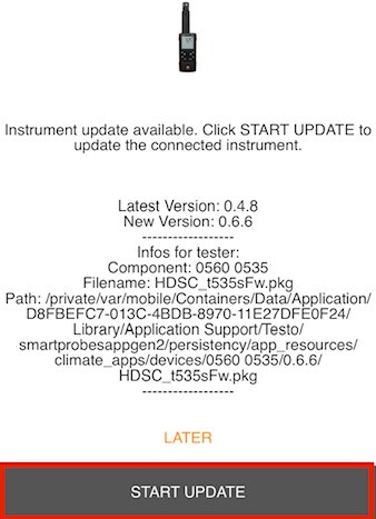 testo 545 Digital Lux Meter - Controls via testo Smart App 9