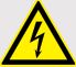 Warning – high-voltage Icon