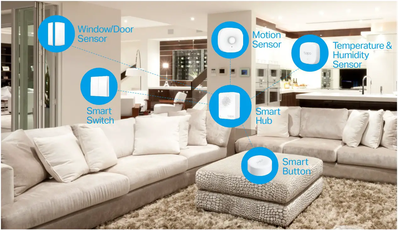 tp-link Tapo H100 Tapo Smart IoT Hub with Chime - Smart Ecosystem