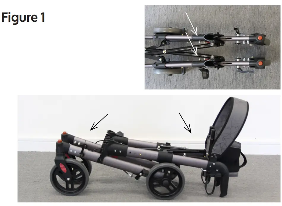 tuni WA02010013 Spectra Rollator - Figure
