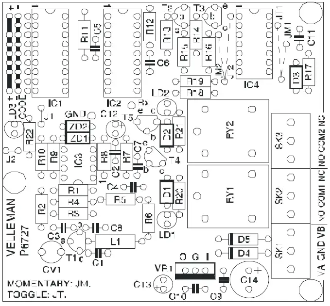 velleman-K6727-Two-Channel-Codelock-Receiver-fig-23