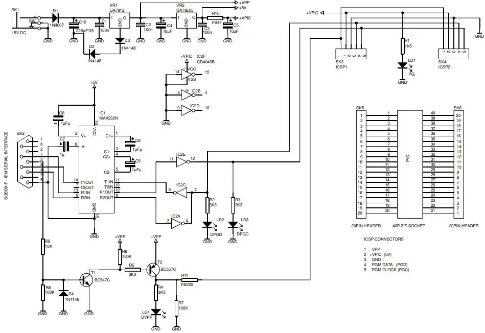 velleman K8076 PIC Programmer Board-FIG25