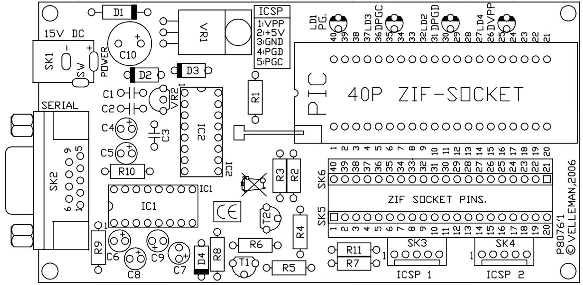 velleman K8076 PIC Programmer Board-FIG26