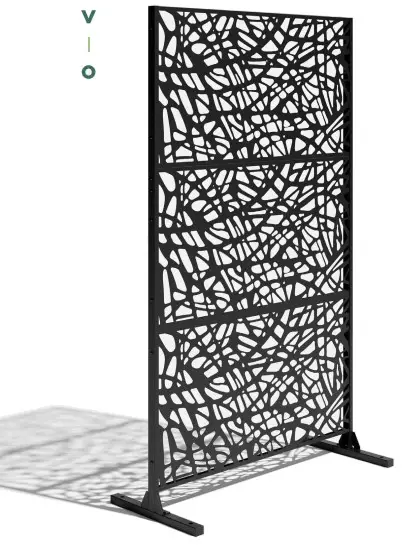 veradek OUTDOOR Privacyscreen Two Panel Screen Set - parts