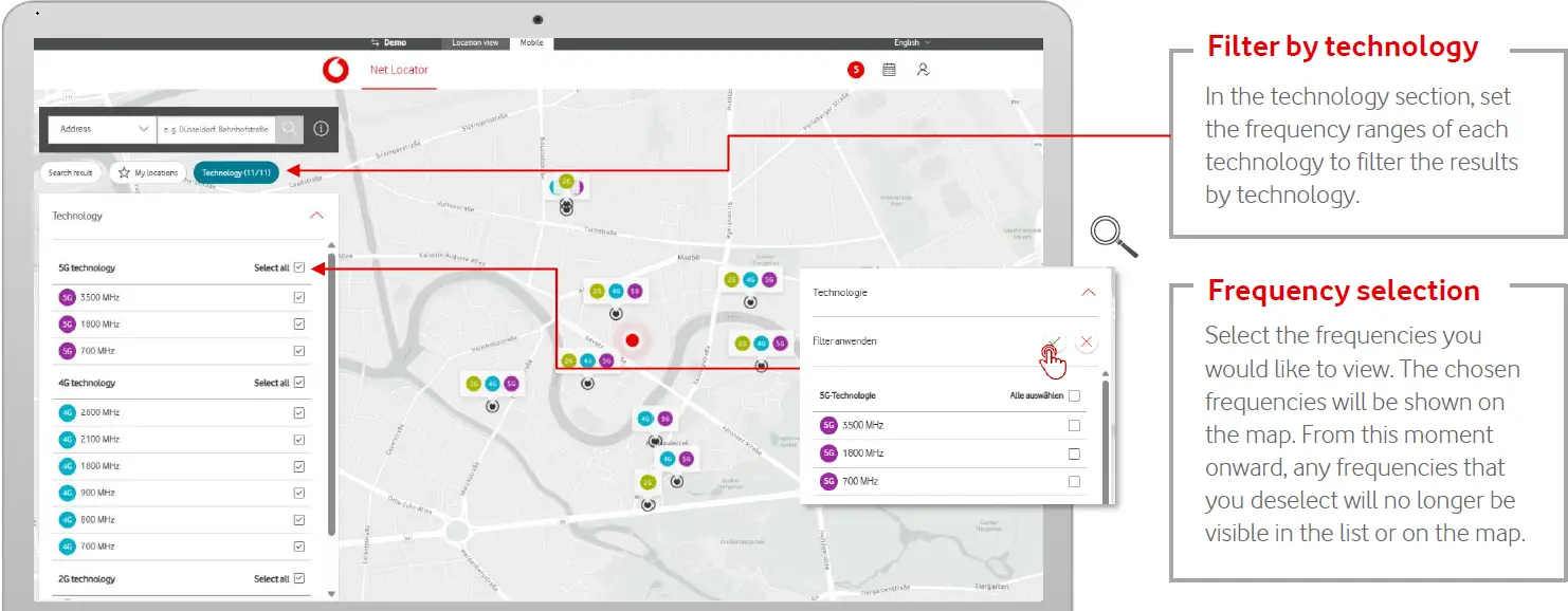 vodafone Net Locator Application 06