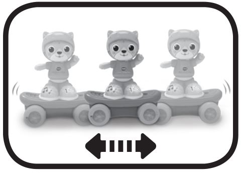 vtech 222 Skate Along Kitty - Motion Sensor