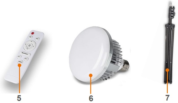 walimex pro LED 45W Softbox 40x60cm Bi Color - Accessories