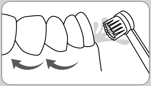 waterpik WP 580 Series Water Flosse - Toothbrush