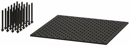 IKEA UPPDATERA Pegboard Drawer Organiser