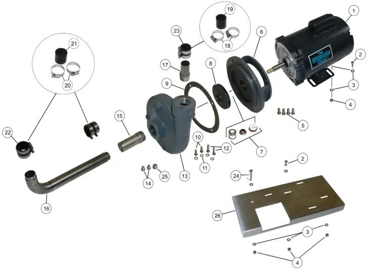 063-2000 Recirculating Pump Assembly