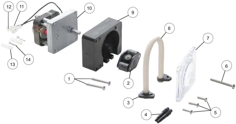 064-0010 Chemical Pump Assembly