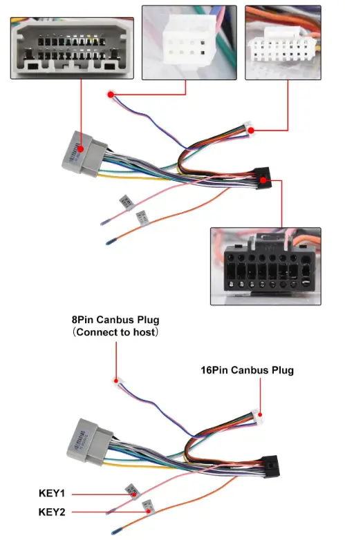 1+32GB Android Car Stereo Radio for Jeep - Fig 6