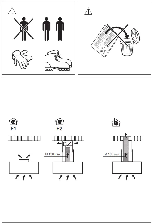 AEG DVE5971HG Range Hood - Figure1