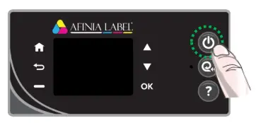 AFINIA L502 Label Printer - Connect Power