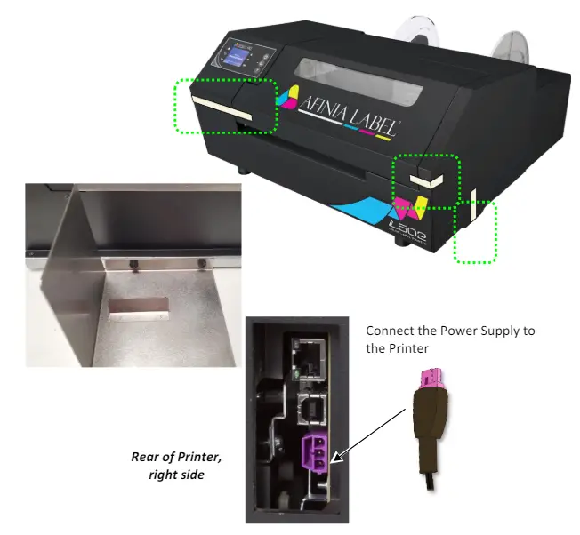 AFINIA L502 Label Printer - The Control Panel2