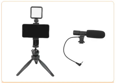 AIXPI W49S 4 In 1 Stereo Smartphone Video Kit - Installation7