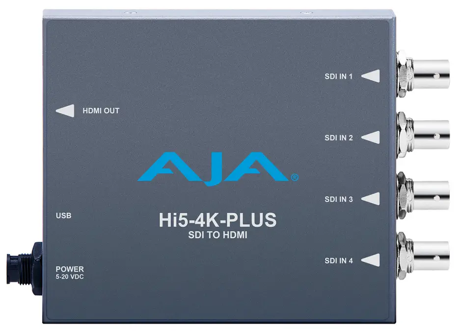 AJA Hi5 4K Plus Mini Converter - Introduction