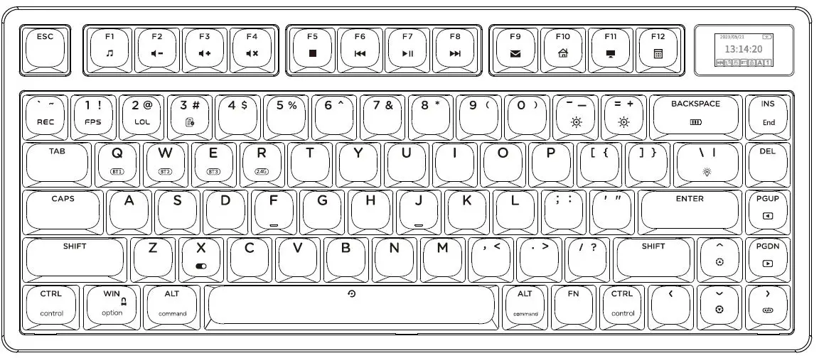 AJAZZ-AK832-Pro-BT-Triple-Mode-Mechanical-Keyboard-fig-2