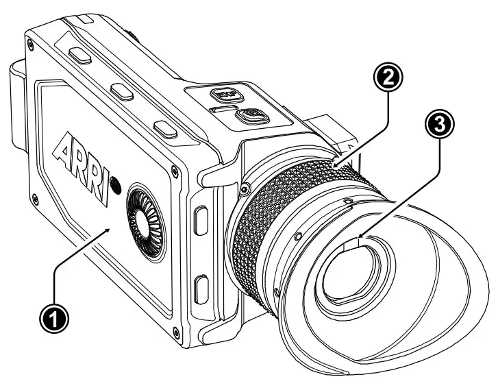 ALEXA MVF-2 Mini LF Camera - Monitor
