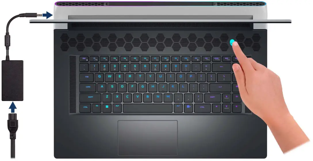 ALIENWARE i7-12700H Laptop - parts