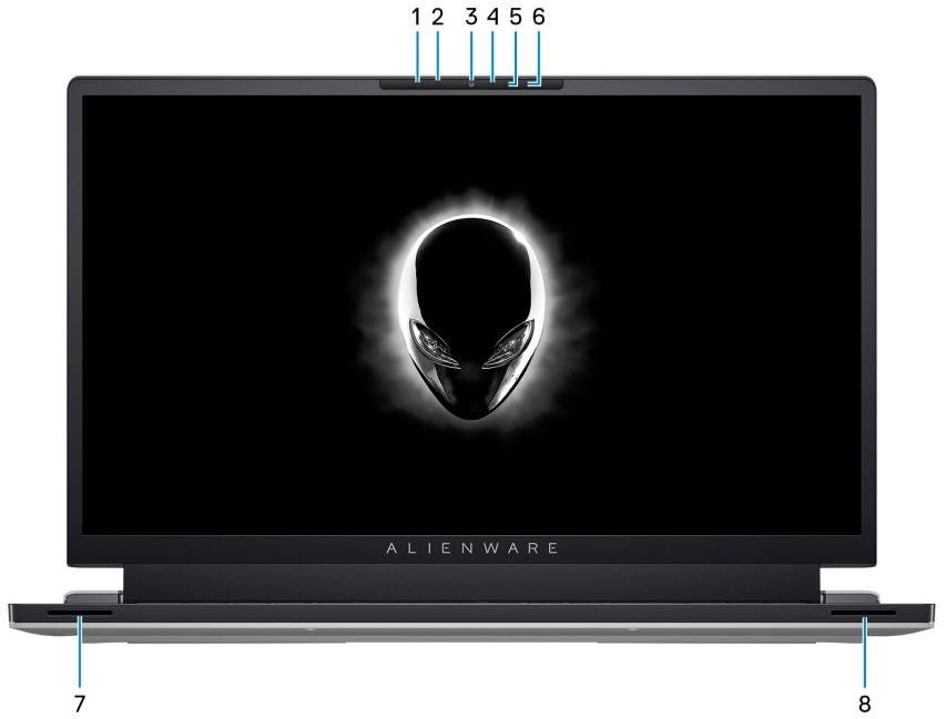 ALIENWARE i7-12700H Laptop - parts1