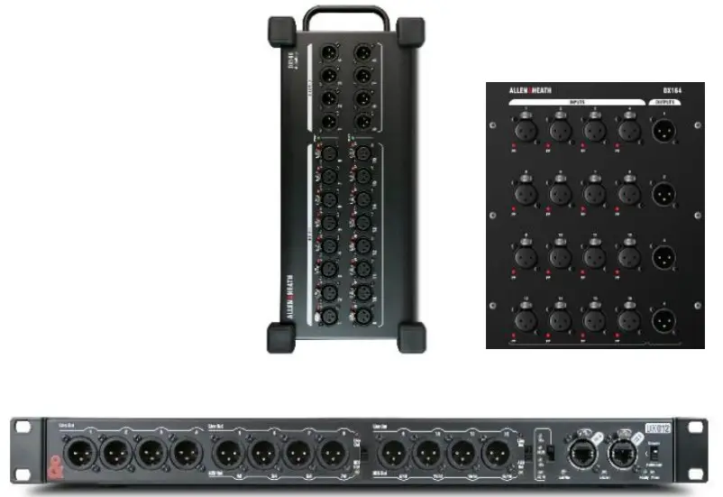 ALLEN HEATH DX32 Modular Expander - DX168, DX164-W, DX012