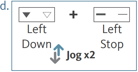 ALTAIR AMP25B TD BU Combination Remote Control - MOTOR