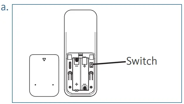 ALTAIR AMP25B TD BU Combination Remote Control - MOTOR