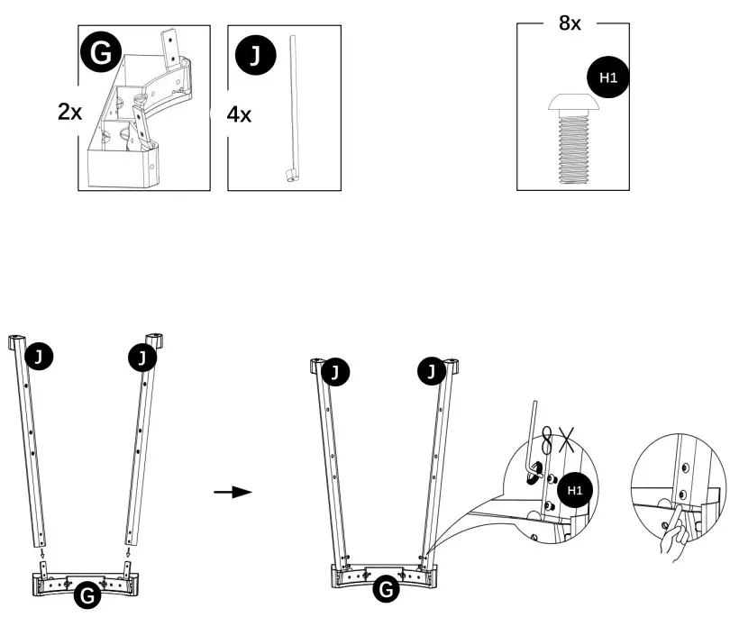 AMBERCOVE A504002310 Egg-Shaped Portable Charcoal Grill - fig 26