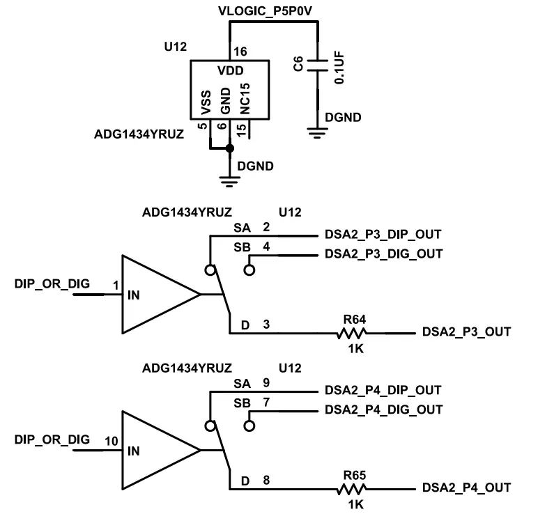 Evaluation Board Schematics