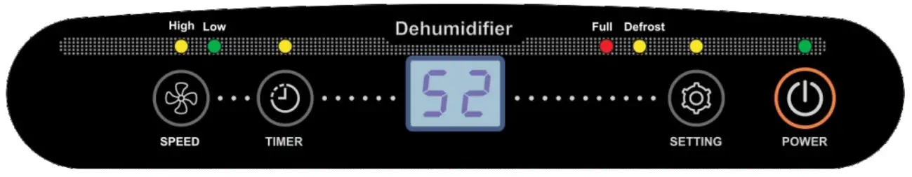 ANDTE PD161A Large Room Home Dehumidifiers - Instruction 1