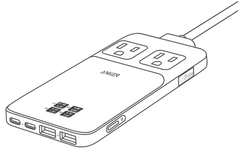 ANKER A9128 140W Prime 6 In 1 Charging Station 