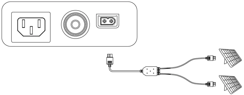 Solar Panel Recharging (300W Max)
