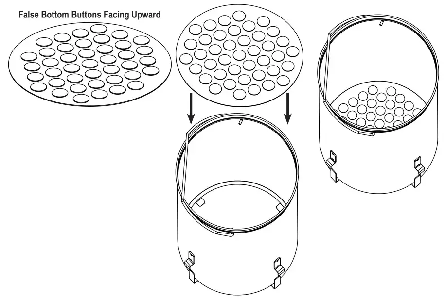 ANVIL Foundry 6.5 Gallon - Installing the False Bottom