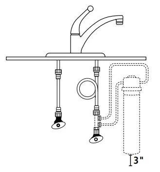 AO Smith AO-MF ADV Advanced Direct Connect Water Filter - mount