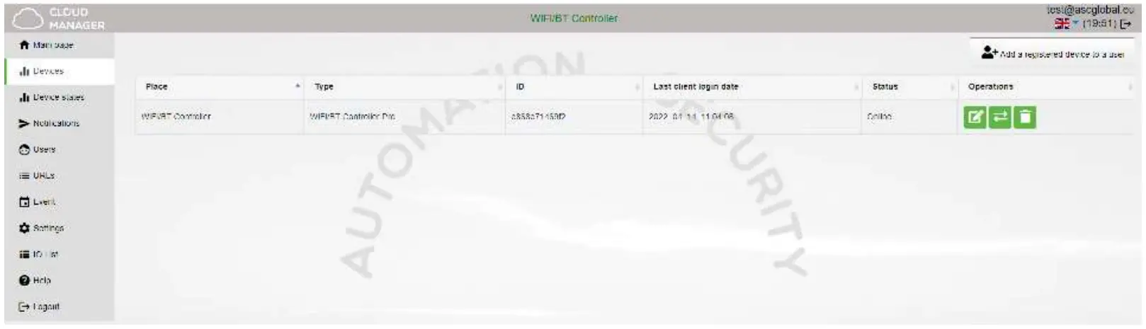 ASC Global WiFi BT Controller PRO Professional Wifi Bluetooth Controller - Website