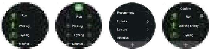 AUKEY SW2P SmartWatch - Sports customization