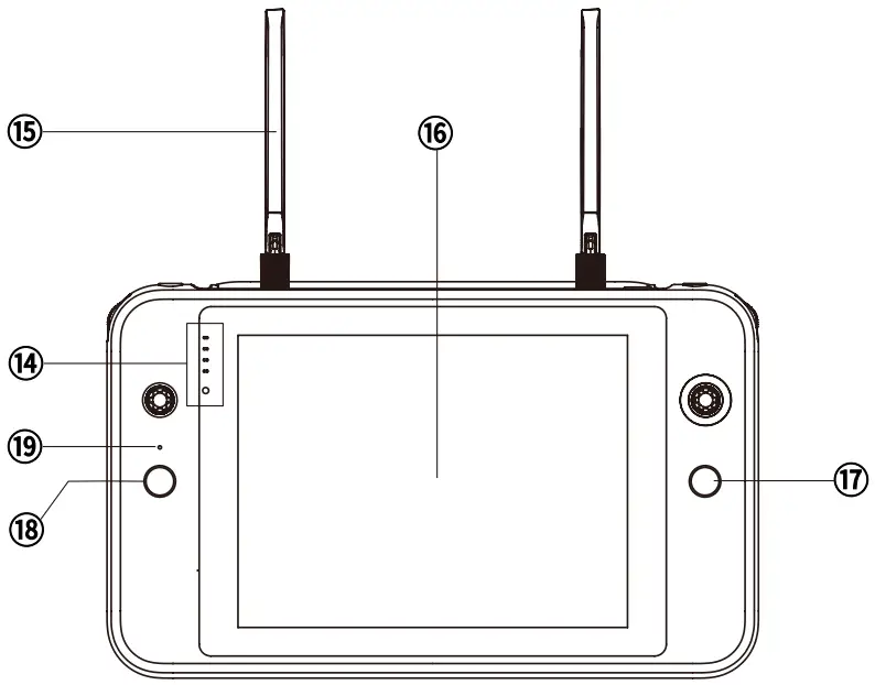AUTEL EVO II Dual 640T V3 Rugged Bundle - REMOTE CONTROLLER 2