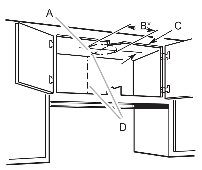 AVG AVC-276PS Built-in Hood - Discharge