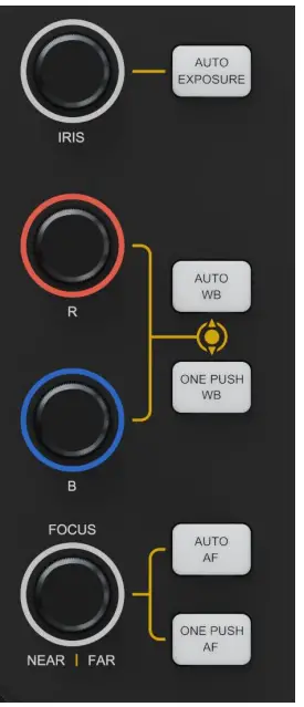 AVMATRIX PKC3000 PTZ Camera Joystick Controller - Button