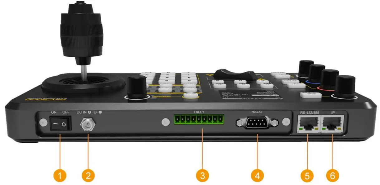 AVMATRIX PKC3000 PTZ Camera Joystick Controller - Interfaces